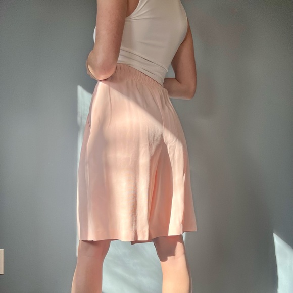 Vintage 80s Pink Shorts, 1980s Bermuda Shorts - Picture 5 of 9